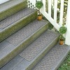 WaterHog 8.5"x30" Set of 4 Ellipse Indoor/Outdoor Stair Treads Door Mats - 3 of 4