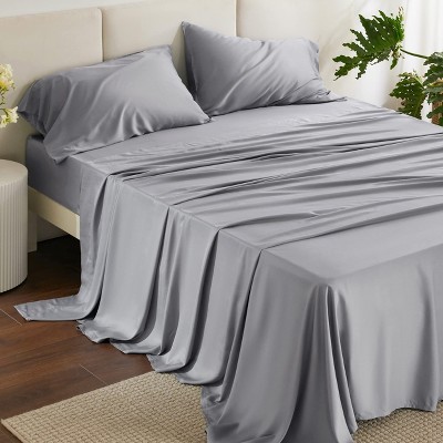 Bedsure | Rayon Derived from Bamboo Sheet Set Stay Cool & Comfy