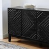 BEAFUP 60.5'' Buffet Cabinet with Storage, Farmhouse Fluted Sideboard with Adjustable Shelves, Mid Century TV Stand for Living Room Kitchen - 4 of 4