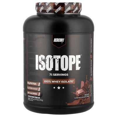 Redcon1 Isotope®, 100% Whey Isolate, Chocolate, 4.9 lb (2,222 g)