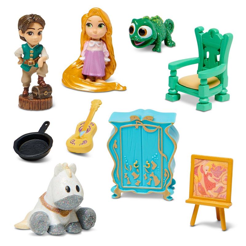Disney Animators&#39; Collection Littles Rapunzel Tower Playset &#8211; Disney Store, 4 of 6