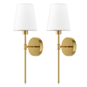 SUGIFT Set of 2 Modern LED Wall Lights Contemporary Wall Sconces for Home - 1 of 4