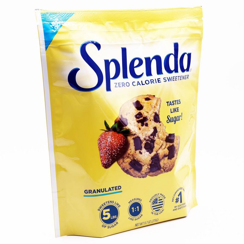 Splenda Zero Calorie Granulated Sweetener, 9.7oz Resealable Pouch, 4 of 13