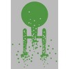 Women's Star Trek St. Patrick's Enterprise Clover Fill T-Shirt - 2 of 4