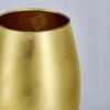 Slickblue Gold Gilded Glass Vase, Smooth Oval Shape, Coffee Table Decor, Bullet Style, Clear Gold, Color & Size Options - 2 of 4