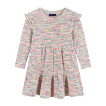 Andy & Evan  Toddler Girls Multicolor Knit Dress