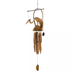 Woodstock Chimes Asli Arts® Collection, Gooney Bamboo Chime, 37'' Gilbert Wind Chime CGB436