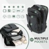Unique Bargains Lightweight Waterpoof Anti Theft Casual Crossbody Backpack for Women Men - 4 of 4