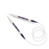 Prym 9mm Ergonomic Circular Knitting Needles: Plastic, White, Knitting Supplies, Size 9US, 8.6" Length - 2 of 4