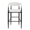 MAYEERTY Accent Chair with Legs, Upholstered Arms Chairs Set of 2 - 3 of 4