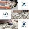 Modern Abstract Rug, Machine Washable Carpet with Non-Slip Backing, Stain Resistant Foldable Area Rug for Living Room, Bedroom - 4 of 4
