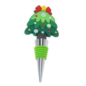 Unique Bargains Ring Christmas Tree Stopper Aluminum Alloy TPE 4.61"x2.01"x0.83" 1 Pc - 1 of 3