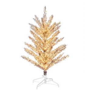 Vickerman Vintage Aluminum Artificial Christmas Tree - 1 of 4
