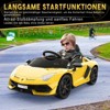 Remote Control Ride on Cars for Kids, 12V Electric Cars for Kids Ages 4-8, Licensed Lamborghini, 12V Battery Powered - 3 of 4