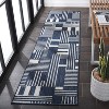 Beach House BHS402 UV & Stain Resistant Non-Shedding Power Loomed Indoor/Outdoor Rugs - Safavieh - 3 of 4