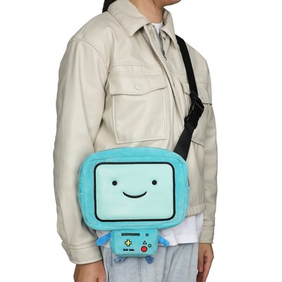 Adventure Time BMO Character 9.5" Plush Crossbody Bag — фото 7