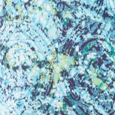 vibrant turq damask