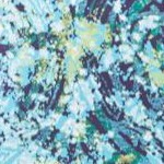 vibrant turq damask