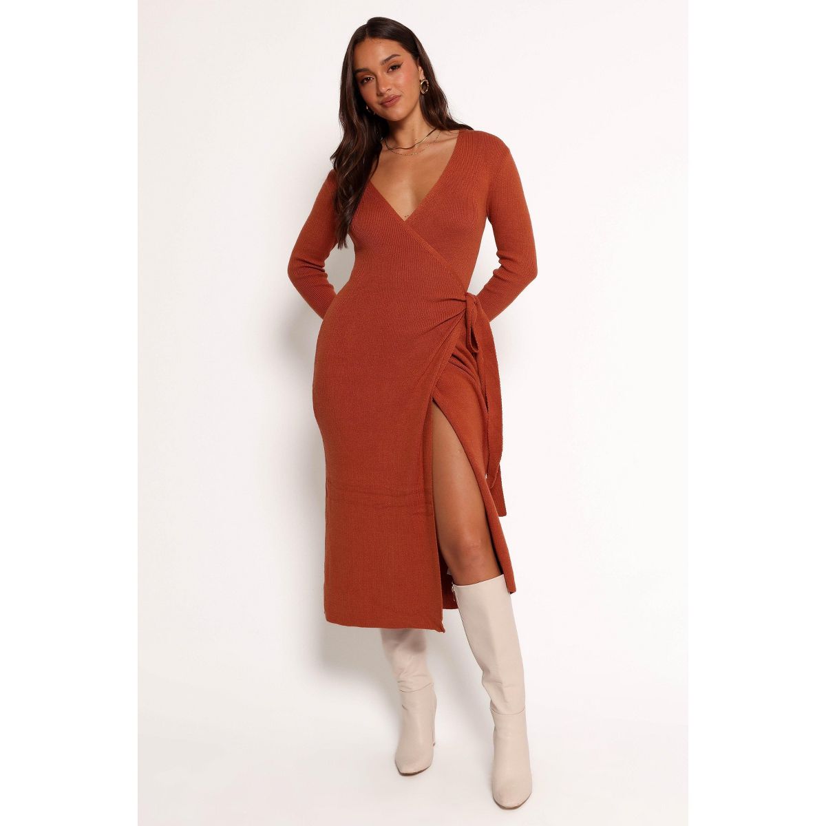 Kellan Wrap Midi Dress