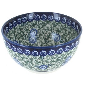 Blue Rose Polish Pottery 971 Zaklady Dessert Bowl - 1 of 1