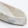 SEVOBAL Serving Platters Minimalist Marble Serving Platter, Elegant White Tray for Modern Entertaining, Family Party, Beige, 10"*2.5"*1.5" - 4 of 4