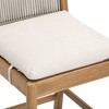 Nathan James Kayden Outdoor Bar Stool Light Gray - 3 of 4