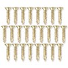 Cauldham  #9 x 1 Inch Wood Screwsh for Door Hinges - 25 pack - 3 of 4