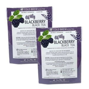 Tea n More Blackberry Cold Brew Black Tea Sugar Free - Pack of 2 - 1 of 4