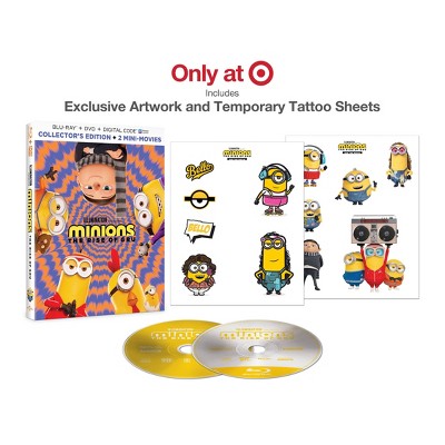 Minions The Rise Of Gru Giftset deluxe Edition blu ray Target