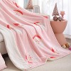 Lomsoe Christmas Flannel Blanket, Soft Blanket, Cozy Lightweight Throw Blanket for Couch Bed Sofa. - 4 of 4