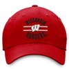 NCAA Wisconsin Badgers Unstructured Captain Kick Cotton Hat: Adjustable Mens Baseball Hat - 2 of 4