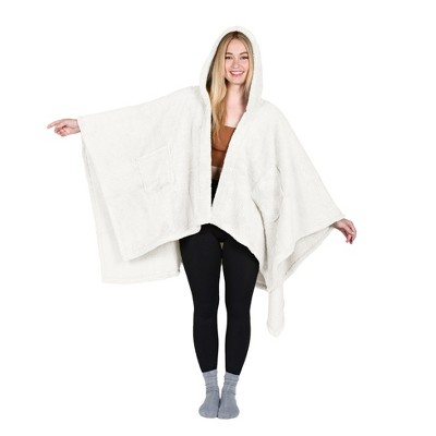 Women's Plus Size Open Front Lightweight Casual Cardigan, Fuzzy Cozy Fleece Blanket Wrap Sweaters, Wearable Blanket Woman, Gift for Her - Catalonia