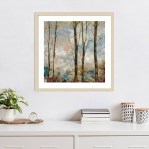 Amanti Art Aural Arbor II by Jennifer Goldberger Wood Framed Wall Art Print - 1 of 4
