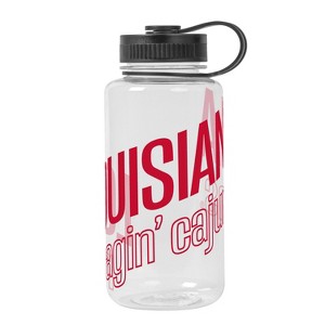 NCAA Louisiana Ragin' Cajuns Portable Drinkware - 38oz: Plastic Water Bottle - 1 of 2