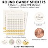 Big Dot of Happiness World Awaits - Travel Themed Party Small Round Candy Stickers - Party Favor Labels - 324 Count - 3 of 4