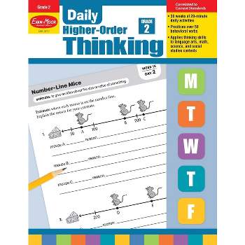 Daily Higher-Order Thinking, Grade 2 Teacher Edition - by  Evan-Moor Educational Publishers (Paperback)