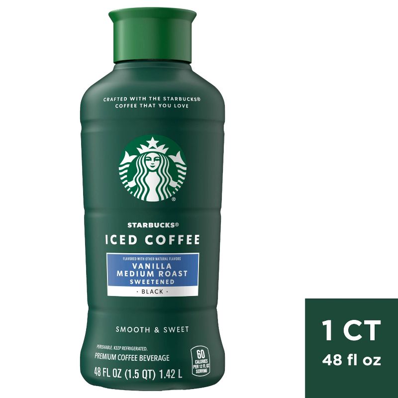 Starbucks Discoveries Vanilla Iced Coffee - 48 fl oz, 1 of 5