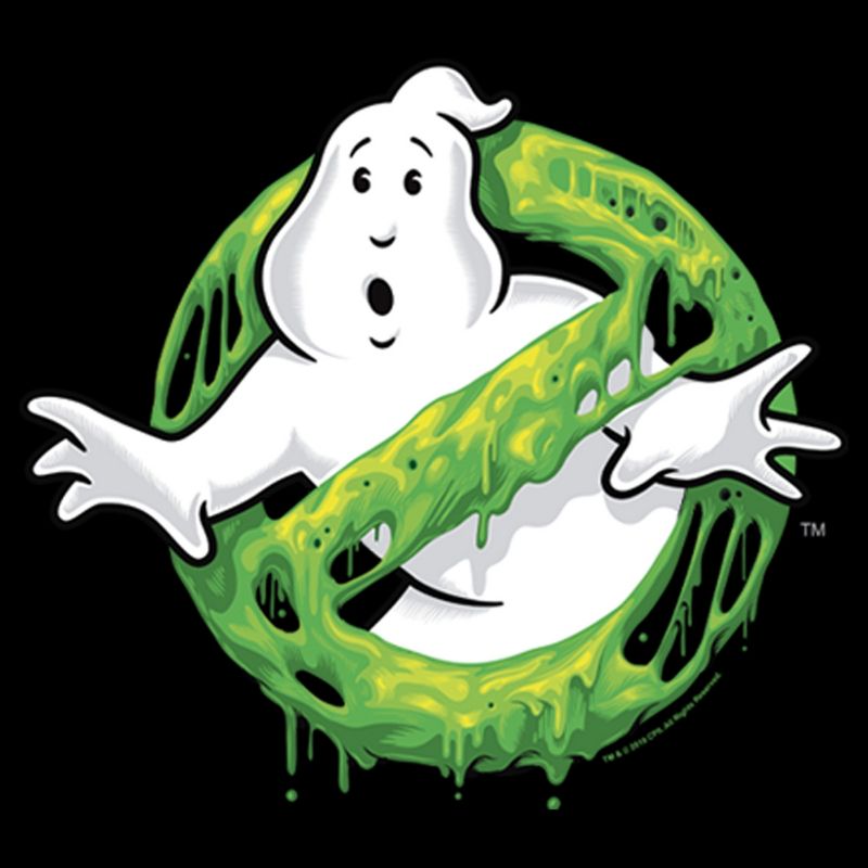 Men's Ghostbusters Slime Logo Pull Over Hoodie, 2 of 5