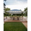 13x13 Pop-Up Gazebo, Outdoor Canopy Shelter with 4 Sandbags and 8 Stakes, Instant Setup Gazebo for Lawn, Garden, Backyard, Deck ¨C Navy Blue - 4 of 4