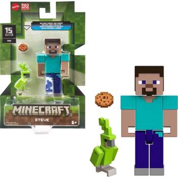 Minecraft Steve with Parrot Action Figure