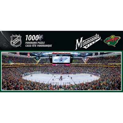 MasterPieces NHL Minnesota Wild 1000 Piece Stadium Panoramic Puzzle