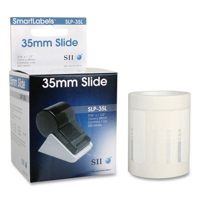 Avery SLP-35L Self-Adhesive Small Multipurpose Labels, 0.43" x 1.5", White, 300 Labels/Roll