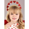 HalloweenCostumes.com 4T Girl Adorable and Romantic Little Cupid Costume for Girls | Perfect for Valentine's Day Fun, Red/White/Orange - 3 of 4