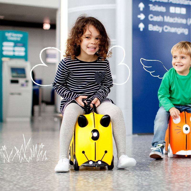 Trunki Kids' Ride-On Hardside Carry On Suitcase, 3 of 9