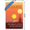 Trends International Star Wars: Tatooine - The Bright Center by Russell Walks Framed Wall Poster Prints - 3 of 4