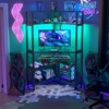 Aheaplus Corner Computer Desk with Hutch, Gaming Desk with Keyboard Tray for Home Office - 2 of 4