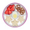 OXO TOT Stick & Stay Divided Plate - Pink - 4 of 4