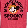 Men's Disney Spooky Since 1928 Short Sleeve Graphic T-Shirt - Heather Red - 3 X-Large - 2 of 4