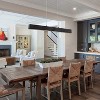 LLHZSY Adjustable Integrated LED Linear Pendant - 41.34 - Bronze/Black - 3 of 4