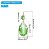Unique Bargains Crystal Pendants Teardrop Beads for DIY Lamp Arts Crafts Decoration 10 Pcs - 2 of 4